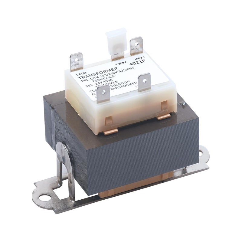 Norward 240V to 24V Transformer 0130M00138S, Compatible with Goodman Amana 40VA Furnace Transformers for B1141643, B11416-43, PF40224-208/240 Volt to 24 Volt Heater HVAC - Image 1